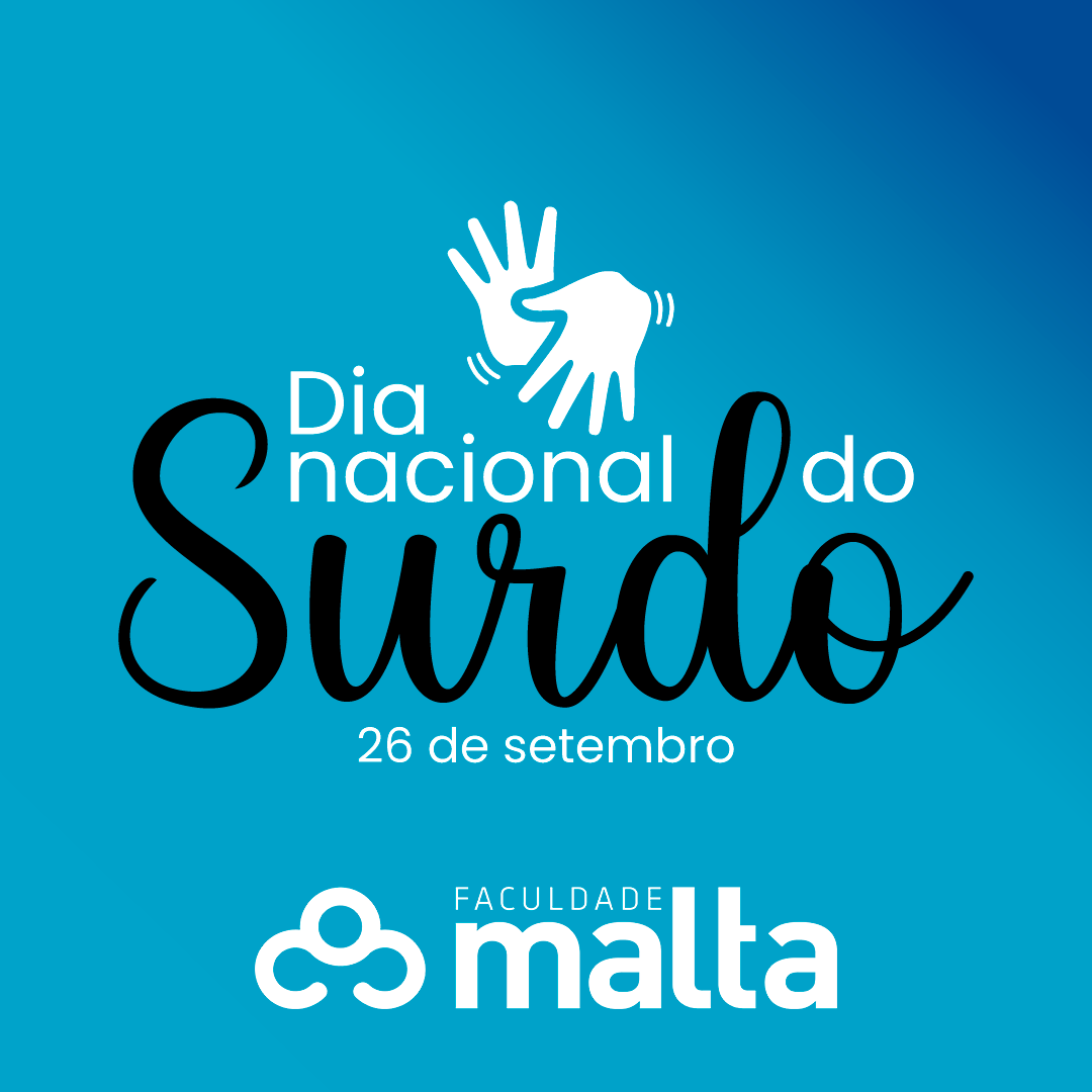 No Dia Nacional do Surdo, preparamos uma programação especial aqui na Faculdade Malta, reforçando nosso compromisso com a inclusão e acessibilidade. 🌟🧏‍♂️🧏‍♀️
